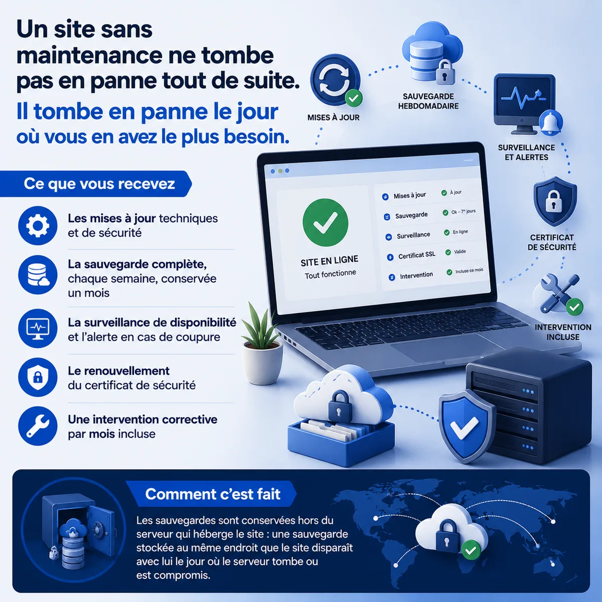 Maintenance de site