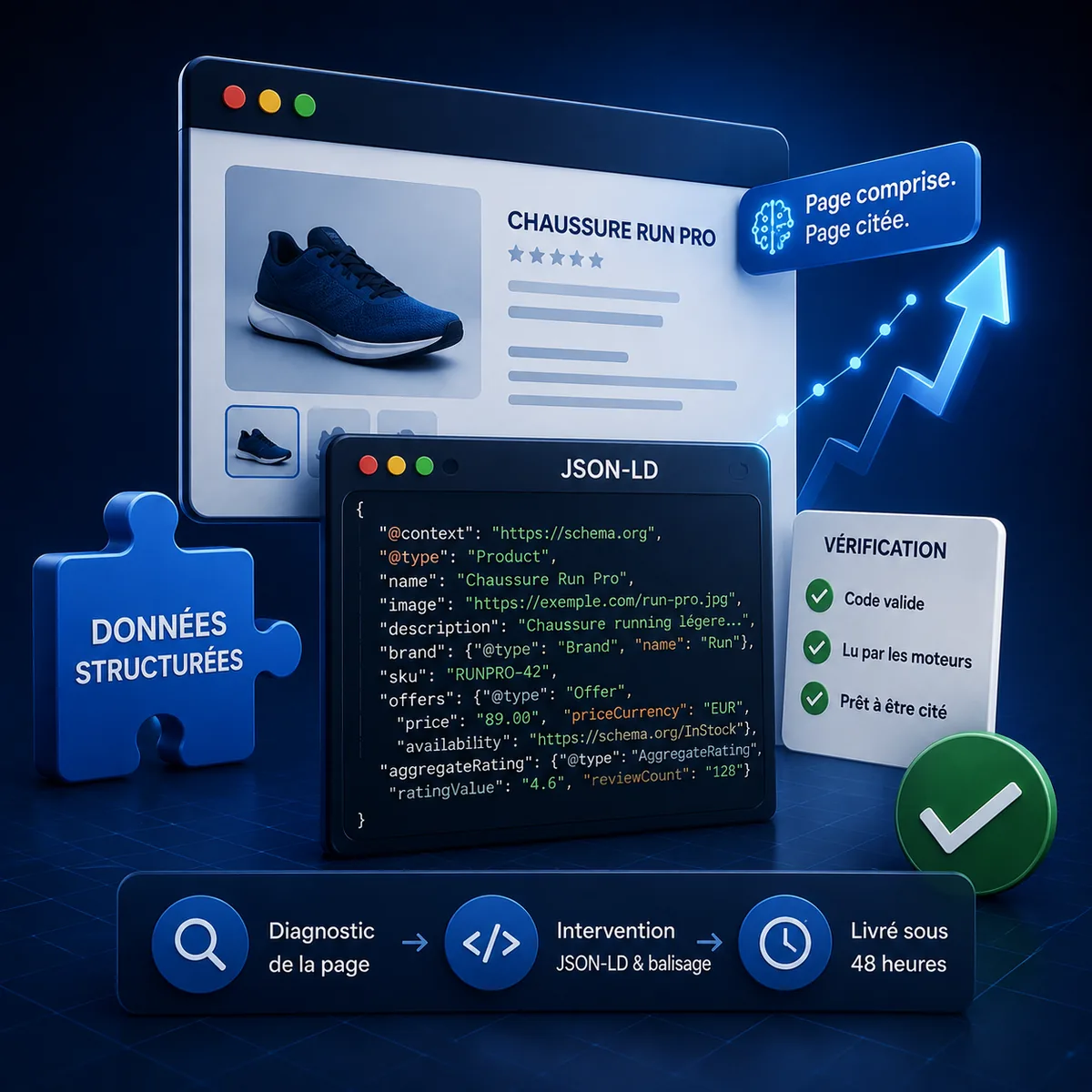 Retouche de code sur une page