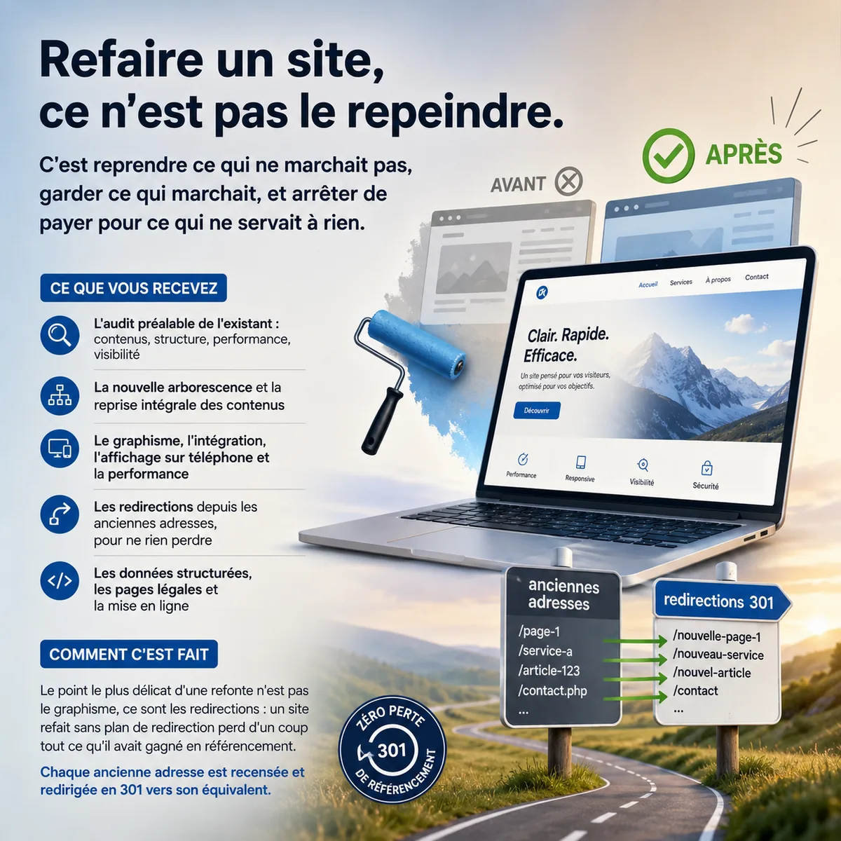 Refonte complète de site